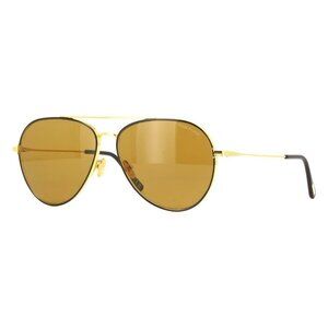 New TOM FORD Dashel-02 Gold Aviator FT0996/S 01J Sunglasses Women